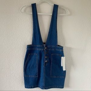 Denim Overall Dress